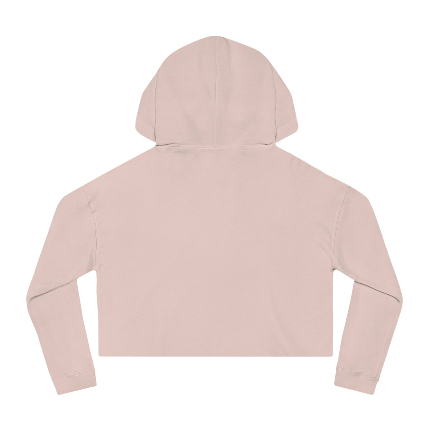 I love being a Black Woman....... Cropped Hooded Sweatshirt