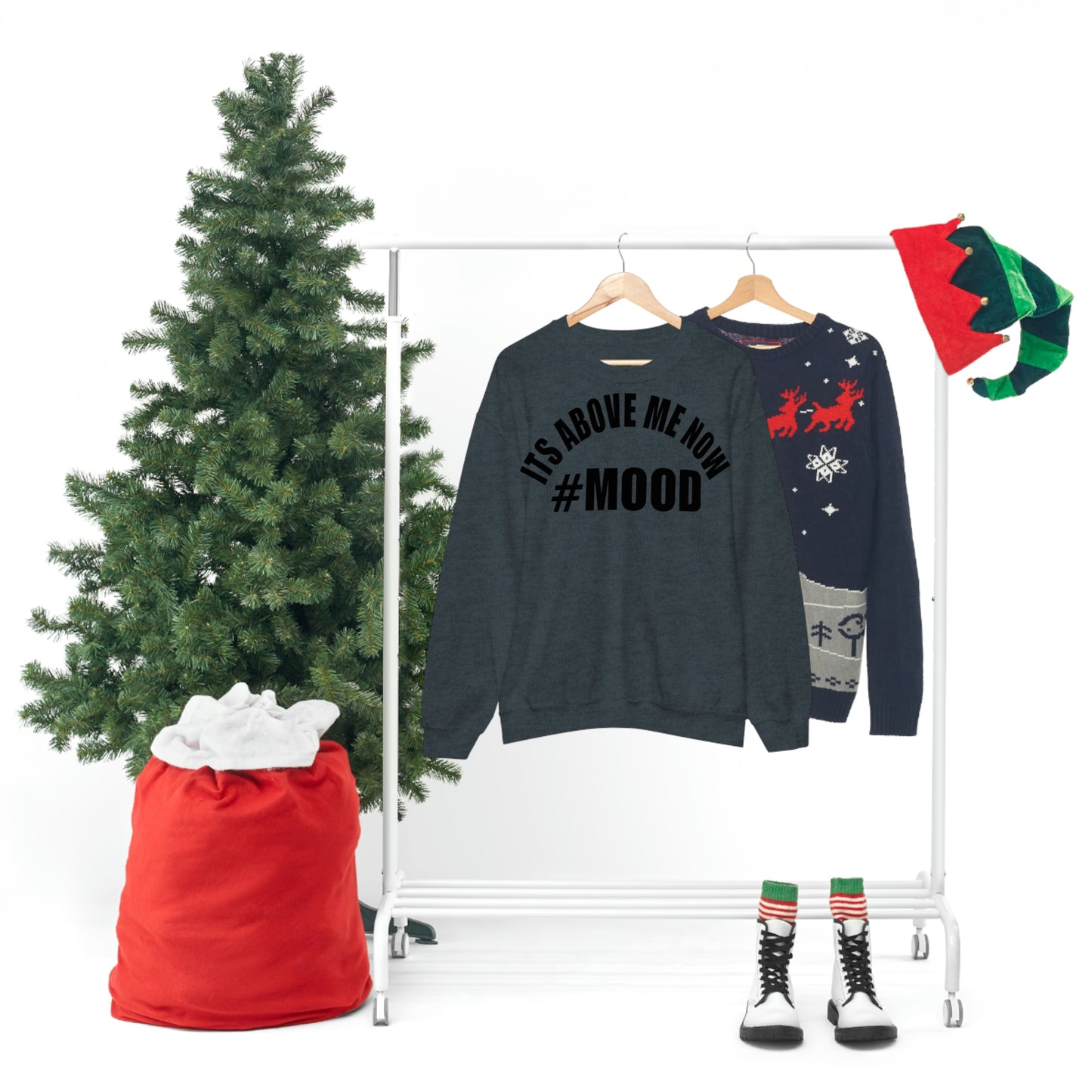If it up than it stuck..... Sweatshirt