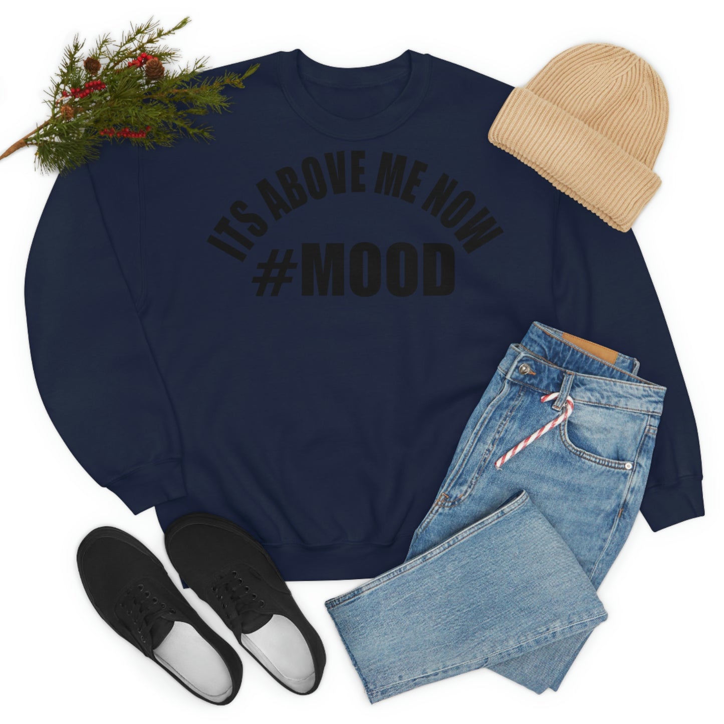If it up than it stuck..... Sweatshirt