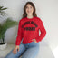 If it up than it stuck.....  Sweatshirt