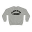 If it up than it stuck.....  Sweatshirt