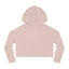 I love being a Black Woman.......  Cropped Hooded Sweatshirt