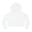 I love being a Black Woman.......  Cropped Hooded Sweatshirt