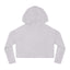 I love being a Black Woman.......  Cropped Hooded Sweatshirt